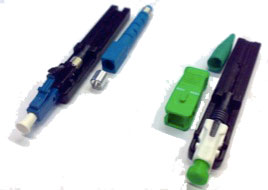 field installable optical connectors